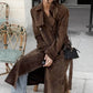 ❄️Winter Specials❄️ Women's Warm and Comfortable Waist-Tied Long Coat
