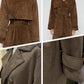 ❄️Winter Specials❄️ Women's Warm and Comfortable Waist-Tied Long Coat