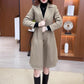 ⏳Limited-time 50% off⏰Women's Long Warm Trench Coat🧥