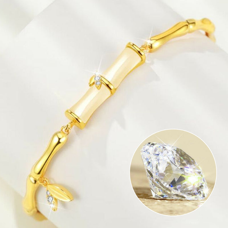 ⏳Time-limited Special⏰Women’s Bamboo Bracelet with Chain📿