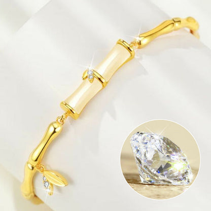 ⏳Time-limited Special⏰Women’s Bamboo Bracelet with Chain📿
