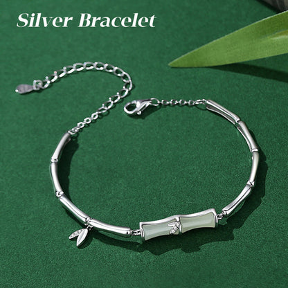 ⏳Time-limited Special⏰Women’s Bamboo Bracelet with Chain📿