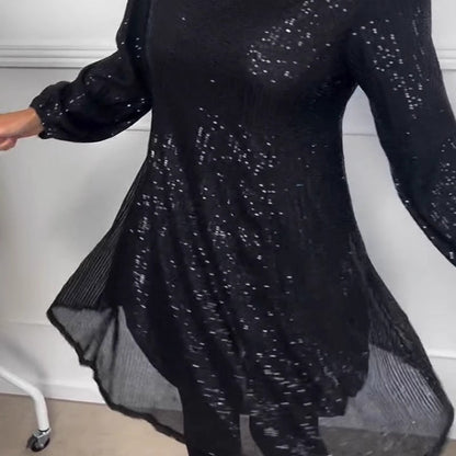🎅Xmas Specials🎄 Black Sequined Dress