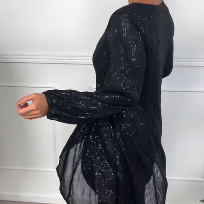 🎅Xmas Specials🎄 Black Sequined Dress