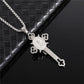 🙏 🙏ST.Benedict Protection Cross Power Pendant Necklace