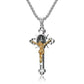 🙏 🙏ST.Benedict Protection Cross Power Pendant Necklace