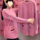 🎅Xmas Specials🎄Women's Loose Warm Round-Neck Sweater with Pockets
