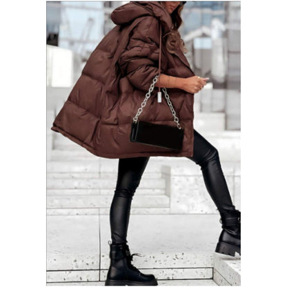 ❄️Winter Specials❄️ Women's Solid Color Hooded Cotton Jacket