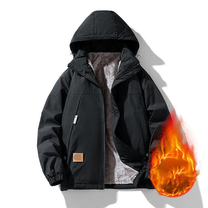 ❄️Winter Specials❄️ Men's Casual Warm Zip-Up Hooded Jacket