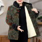 ❄️Winter Specials❄️ Women's Winter Faux Fur Collar Print Coat
