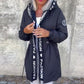 ❄️Winter Specials❄️ Women's Trendy Hooded Coat with Drawstring Waist