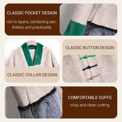 ❄️Winter Specials❄️ Women's Elegant Faux Fur Button-Down Coat