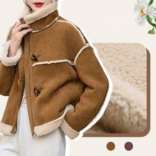 ❄️Winter Specials❄️ Women's Thickened Warm Lapel Full Zipper Jacket