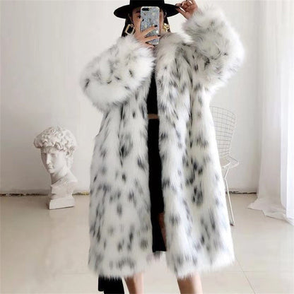 ❄️Winter Specials❄️ Women's Faux Fur Open Front Overcoat