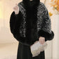 ❄️Winter Specials❄️ Women's Elegant Faux Fur Sequined Shawl Wrap