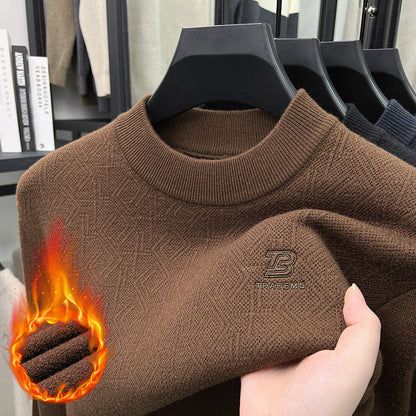 ❄️Winter Specials❄️ Men's Stand Collar Knit Sweater