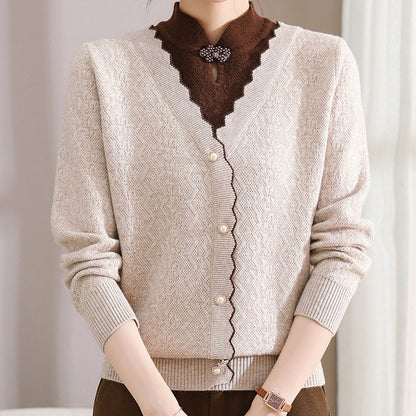 🔥2025 HOT SALE🔥 Women's Casual Warm Long Sleeve Knit Sweater