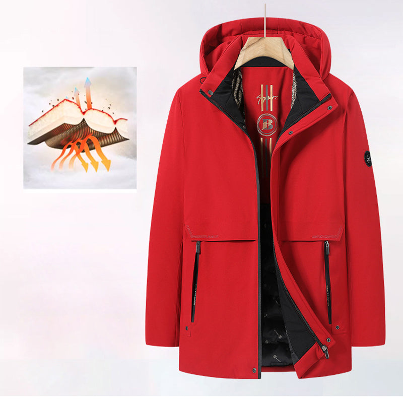 ❄️Winter Specials❄️ Men's Windproof Thermal Parka Coat