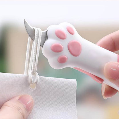 🔥2025 HOT SALE🔥 Cute Cat Claw Retractable Knife Box Cutter