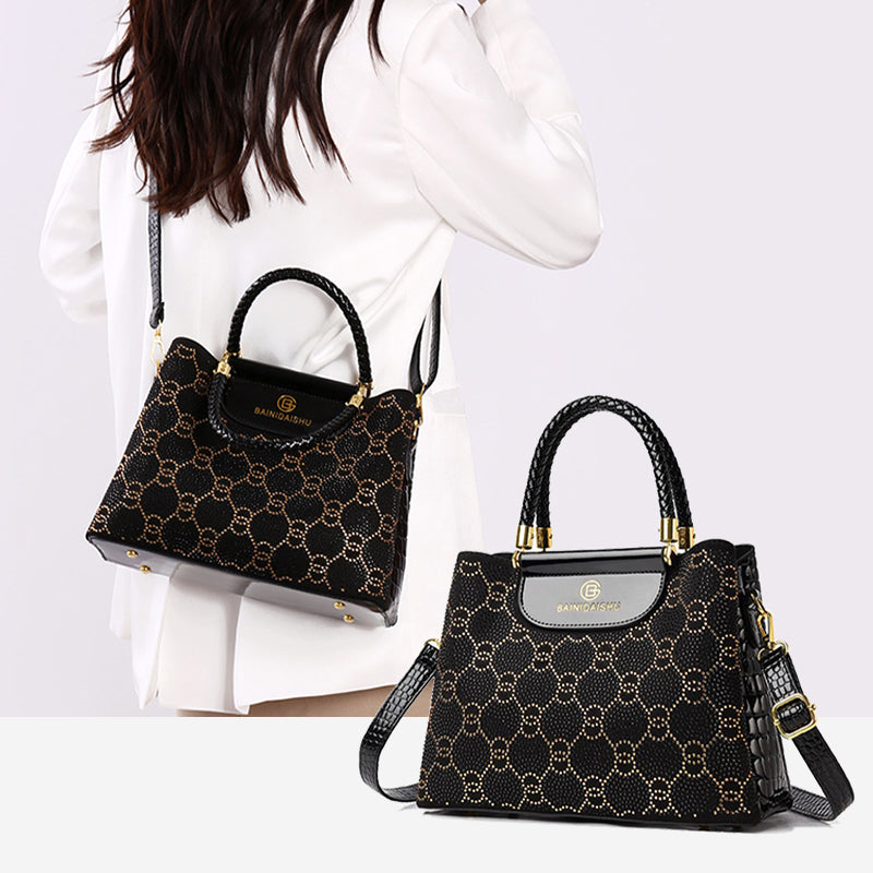 🔥2025 HOT SALE🔥 Women’s Luxury 3-Compartment Handbag with Shoulder Strap
