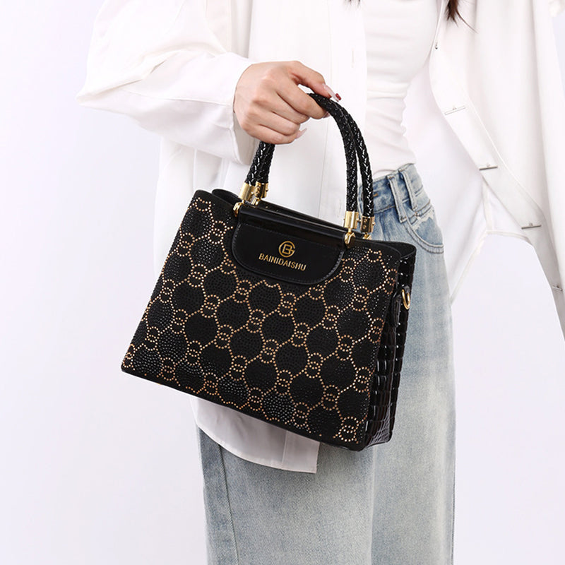 🔥2025 HOT SALE🔥 Women’s Luxury 3-Compartment Handbag with Shoulder Strap