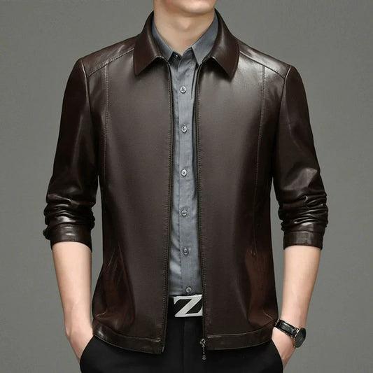 🔥2025 HOT SALE🔥 Men's Casual PU Leather Jacket