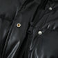 ❄️Winter Specials❄️ Women's PU Leather Quilted Jacket