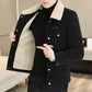 🔥2025 HOT SALE🔥 Men's Fashion Lapel Solid Color Button Thickened Jacket