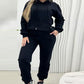 🔥2025 HOT SALE🔥 Women's Solid Color Casual Warm Top ＆Pants (2 Piece Set)