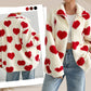 ❄️Winter Specials❄️ Women’s Warm Heart Print Full Zip Coats