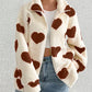 ❄️Winter Specials❄️ Women’s Warm Heart Print Full Zip Coats