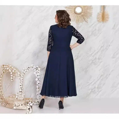 🌸Spring Specials🌸 Elegance Lace Plus-Size Dress