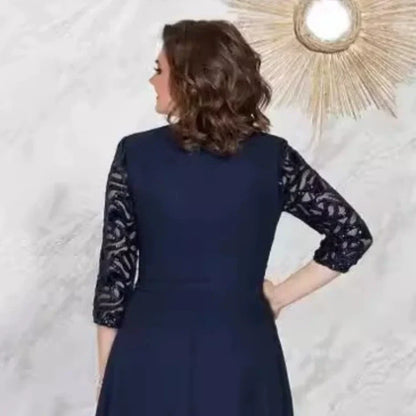 🌸Spring Specials🌸 Elegance Lace Plus-Size Dress