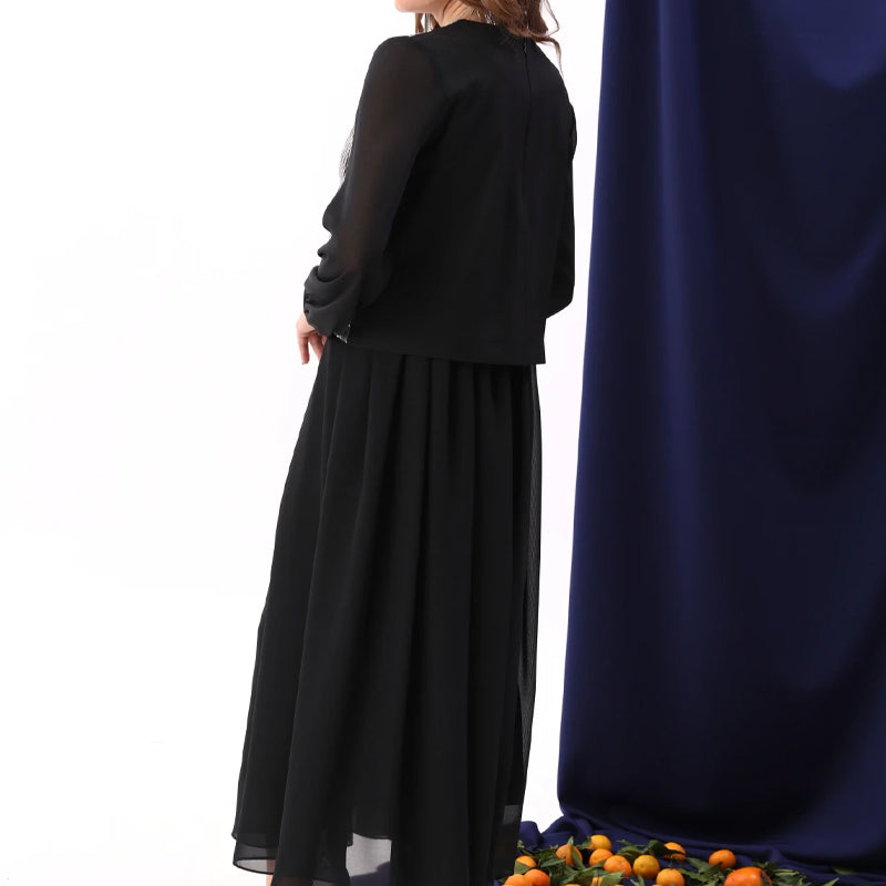 🌸Spring Specials🌸 Women's Elegant Sequins Chiffon Dress