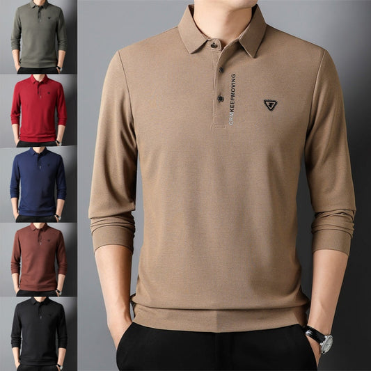 🔥2025 HOT SALE🔥 Men's Premium Long-Sleeve Stand Collar Casual Shirt