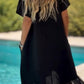 🌸Spring Specials🌸 Women's Black Flowy Short Sleeve Maxi Dress