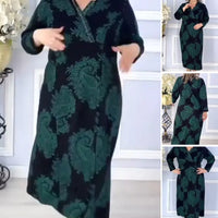 🌸Spring Specials🌸 Plus Size V-Neck Midi Dress