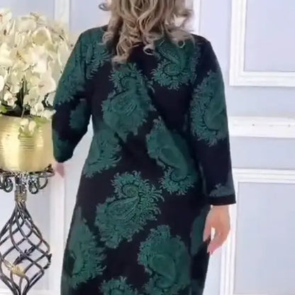 🌸Spring Specials🌸 Plus Size V-Neck Midi Dress