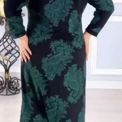 🌸Spring Specials🌸 Plus Size V-Neck Midi Dress
