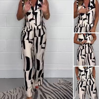 🌸Spring Specials🌸 V-Neck Printed Sleeveless Top & Pants Set