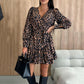 🌸Spring Specials💐 Women’s Elegant Leopard Print Wrap Mini Dress