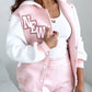 🌸Spring Specials🌸 Women’s Patchwork Button Down Varsity Sweatsuits
