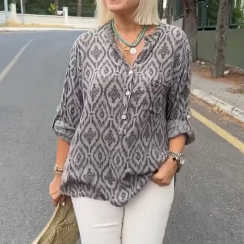 🌸Spring Specials🌸 Women's Fashion Loose Long Sleeve Button Top