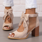 🌸Spring Specials💐 Women’s Bow Open-Toe Chunky Heel Sandals