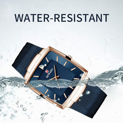 ⏳Time-limited Special⌛Men’s Ultra-thin Square Mesh Belt Quartz Watch