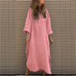 🌸Spring Specials💐 Women’s Casual Solid Color Long Sleeve Dress with Pockets