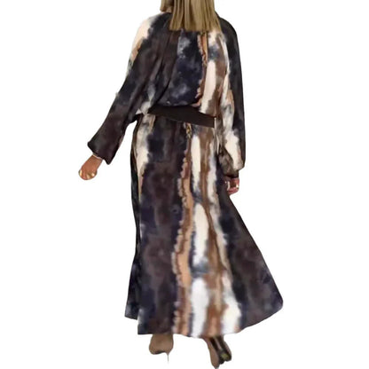 🌸Spring Specials💐 Tie-Dye Elegance Maxi Dress