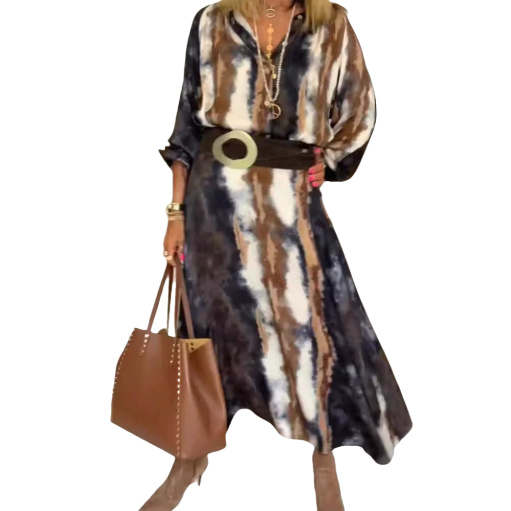 🌸Spring Specials💐 Tie-Dye Elegance Maxi Dress
