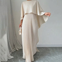 🌸Spring Specials💐 Elegant Unique Pressed Pleat Irregular Dress