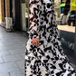 🌸Spring Specials🌸 Women’s Elegant Abstract Pattern Flowy Dress